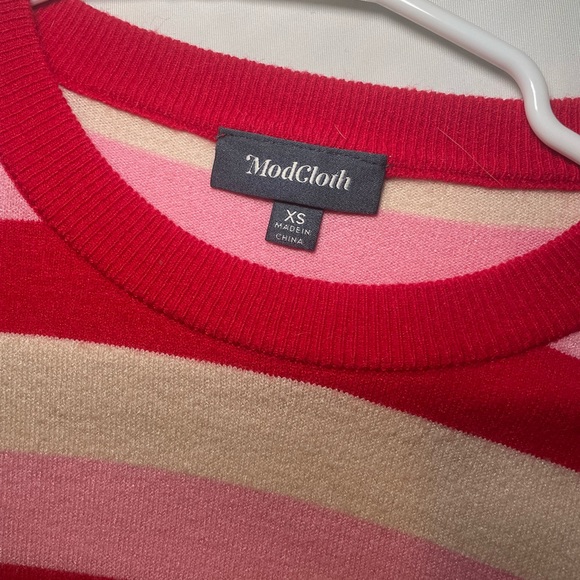 Striped long sleeve top, ModCloth, XS - Picture 3 of 4